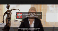 Desktop Screenshot of komornik-slask.com.pl