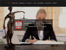 Tablet Screenshot of komornik-slask.com.pl